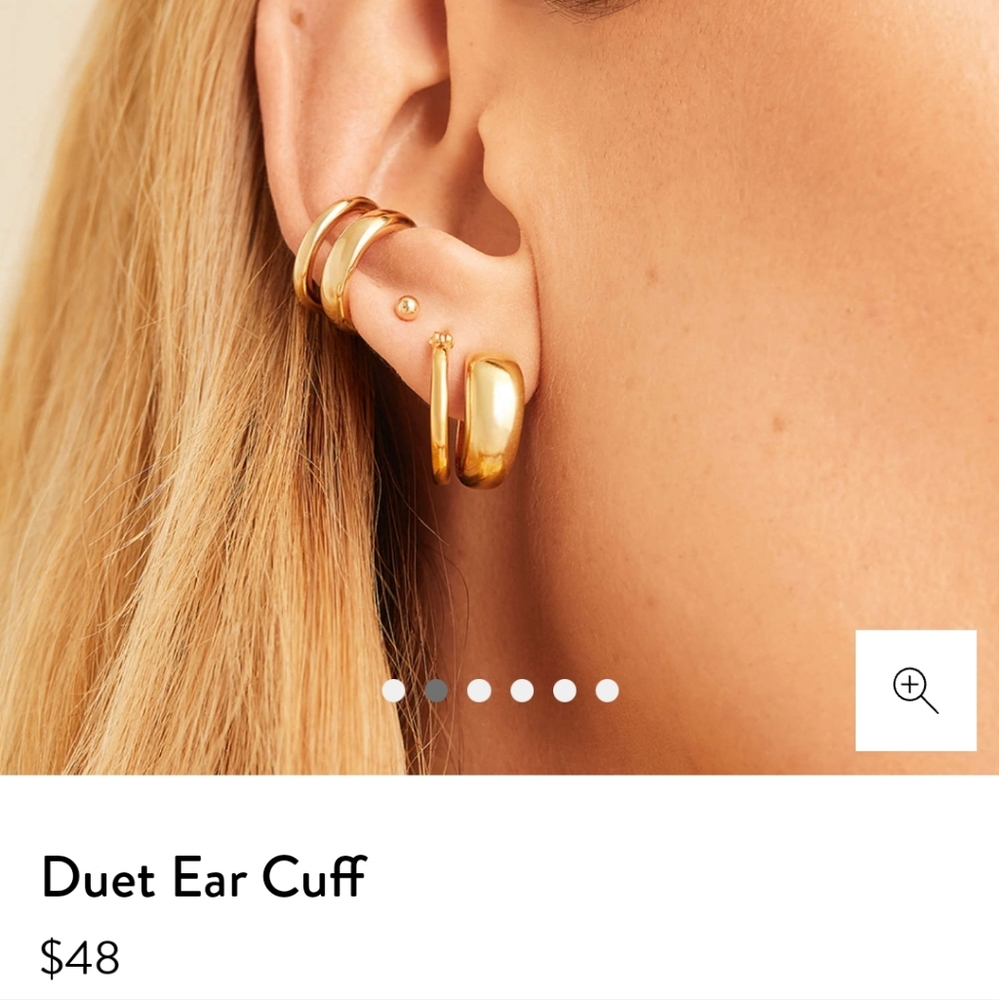 Mejuri Duet Ear Cuff